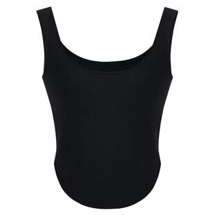 【百补精选】PH KARIN黑色吊带背心女夏基础款弹力修身短款针织