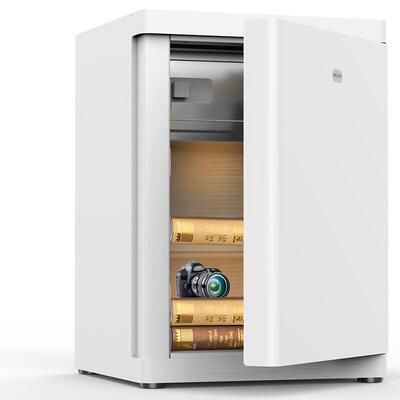 国标家用保险箱得力指纹