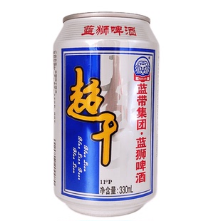 蓝带蓝狮超干啤酒11度干啤酒黄熟聚会用餐助兴酒水饮品24罐330ml