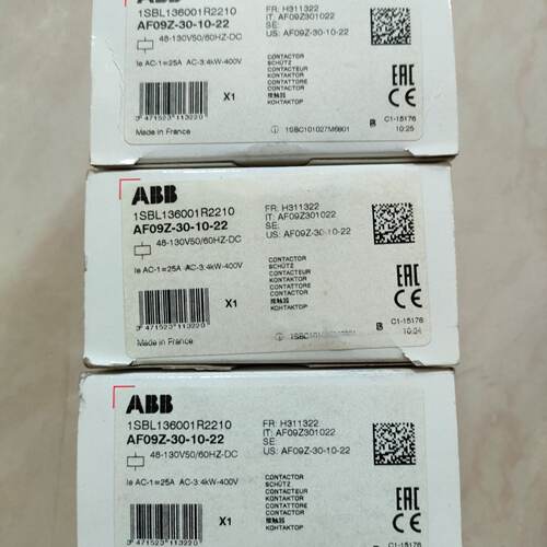 AF09Z-30-10-22 ABB 接触器 工业电气配件