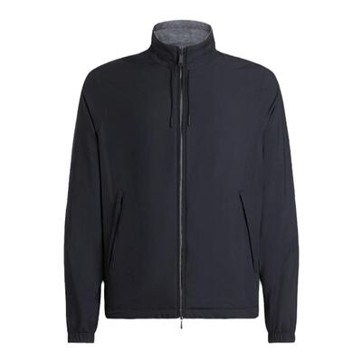 ZEGNA杰尼亚海军蓝/灰色夹克外套