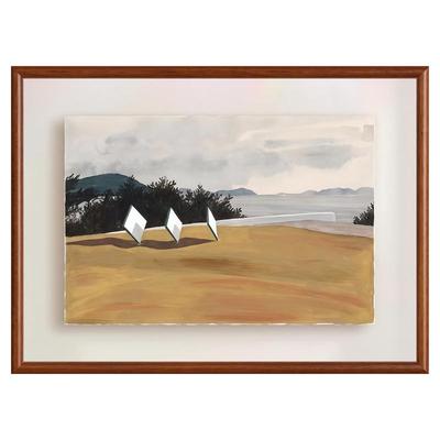 高级感轻法式复古客厅装饰画