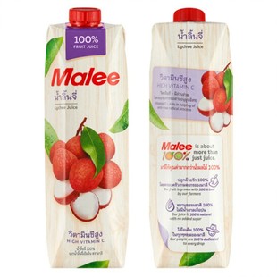 泰国玛丽原装进口Malee果汁橙汁菠萝水果茶荔枝苹果1000ml大瓶