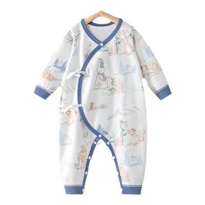 10A级抗菌！宝宝偏襟连体衣！