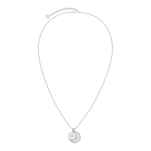 云旗同款 KVK Throwback:Arachné 经典回溯系列双叠银币吊坠项链