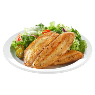 黑椒鱼排新鲜冷冻高蛋白无骨鱼排鱼肉儿童健身罗非鱼排官方旗舰店