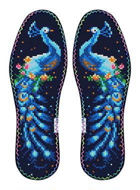 翠羽流金鸿运玫瑰七层棉布带花边