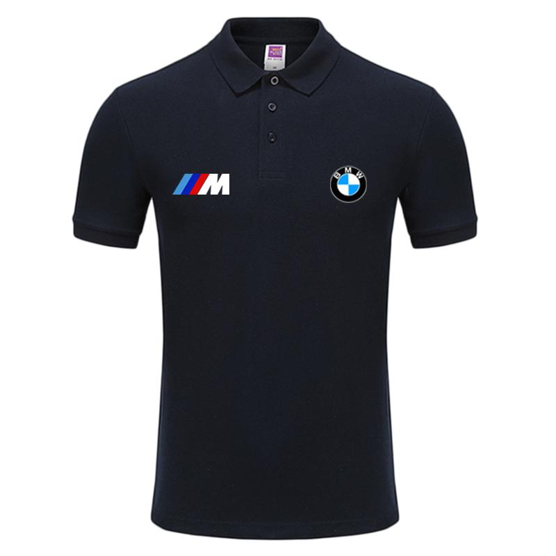 可定制宝马汽车BMW性能部门MPOWER短袖POLO衫男女半袖T恤翻领衣服