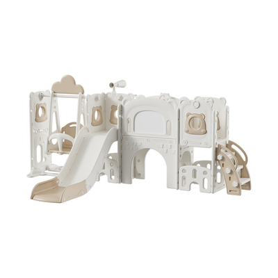 滑滑梯儿童室内家用滑梯秋千组合