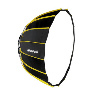NiceFoto耐思快装深口抛物线柔光箱摄影灯视频拍摄灯格栅柔光罩影棚附件NiceFoto保荣卡口补光灯通用