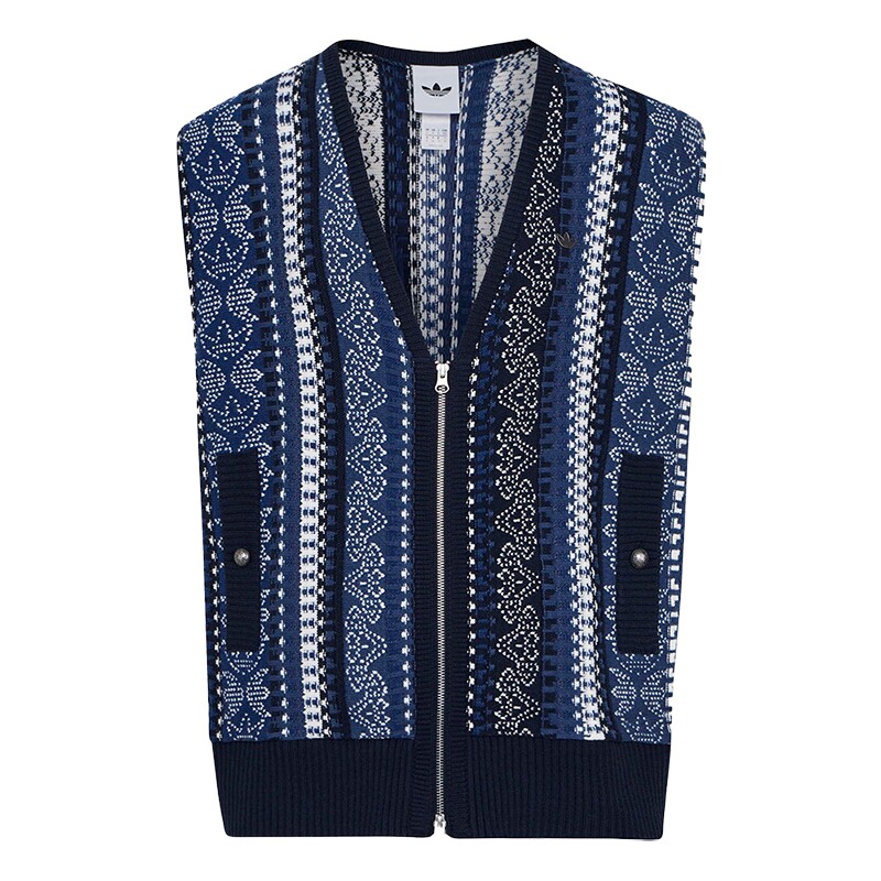 adidas阿迪达斯三叶草男子TOUR VEST运动休闲马夹KU6909