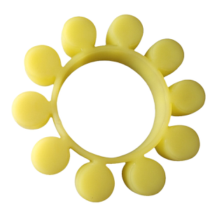 ML梅花弹性联轴器缓冲垫体8八瓣MT型聚氨酯弹性块6六角梅花垫圈