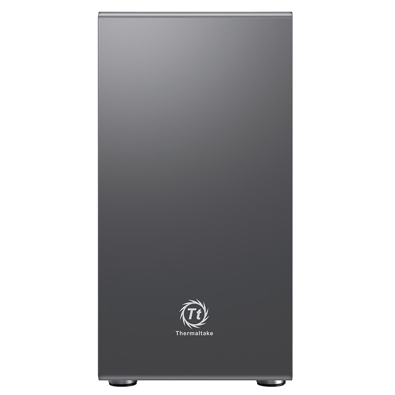 Tt 启航者A1电脑台式机中塔钢化玻璃机箱游戏侧透小机箱水冷m-atx