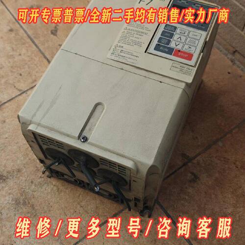 安川变频器CIMRF7A47P5原拆机剪线功能包好外观议价维修