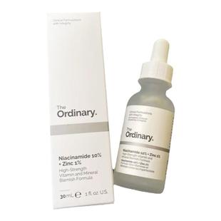淡痘印美版the ordinary烟酰胺精华液保湿提亮滋润30ml控油