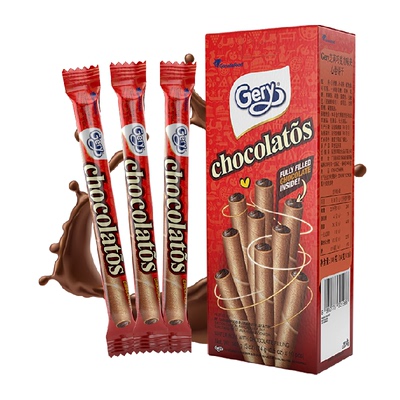 印尼Gery芝莉巧克力夹心卷140g