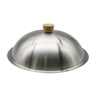 【自营】YOSHIKAWA日本进口吉川原装锅盖中华炒锅不锈钢树脂锅盖