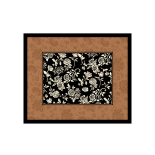 中古风床头柜保护垫子桌垫复古高级感防水防烫皮革桌布防尘罩盖垫