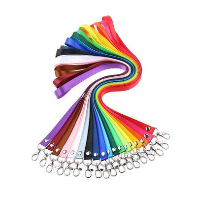 2cm加宽金属头定制参会脖子挂绳