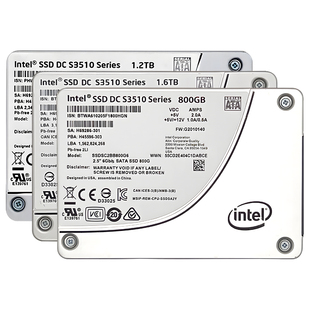 Intel/英特尔 S3510 800G/1.2T /1.6T SSD企业级固态硬盘 MLC颗粒