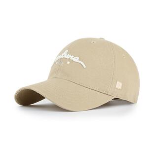 lackpard帽子男女软顶纯棉防晒大头围棒球帽复古刺绣鸭舌帽遮阳帽