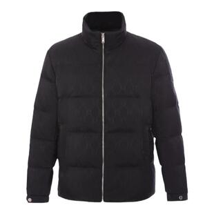 [白鸭绒]ROBERTA诺贝达男装男士羽绒服冬季新款印花休闲立领外套