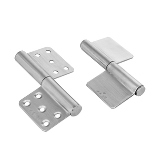 龙美5寸304不锈钢旗形合页铁门加厚旗较合页防火门承重型脱卸铰链