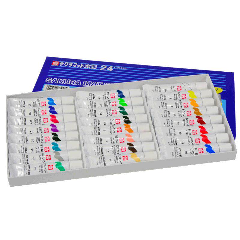 sakura旗舰店emw蓝盒15色文具