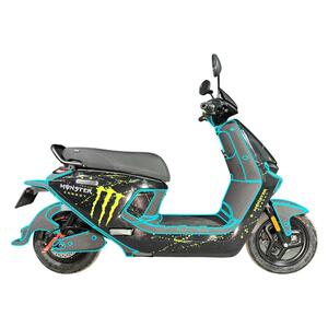 适用九号N370C/85C装甲贴纸