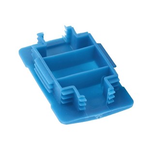 C型钢白色封头抗震蓝色41堵头光伏支架62托臂红色管帽 21塑料端头