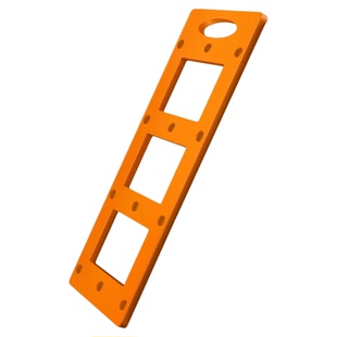 86盒插座底盒开孔模具木工定制衣柜开关插座线盒木板开槽画线模板