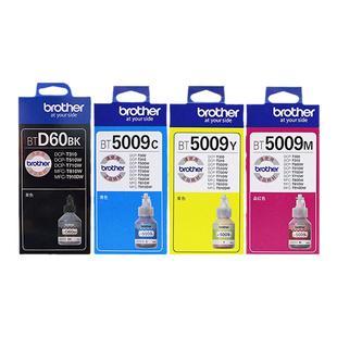 原装兄弟BT6009BK 5009彩色 D60BK黑色 DCP-T220 300 310 425 428 510 520 MFC-T810 910  4500打印机墨水