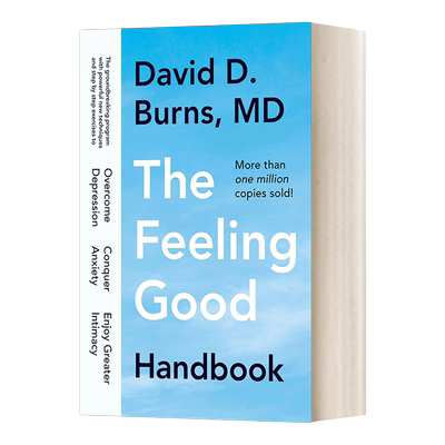 英文原版 The Feeling Good Handbook 伯恩斯新情绪疗法 感觉良好手册 康复治疗自我评估 英文版 进口英语原版书籍