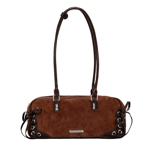 少女心球心心绑带法棍包蝴蝶结可露丽大容量保设计感单肩包高级感