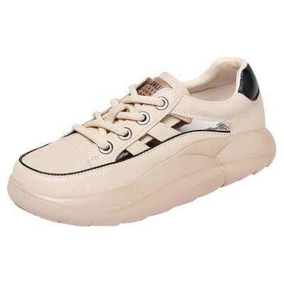 镂空透气小白鞋百搭舒适软底软面