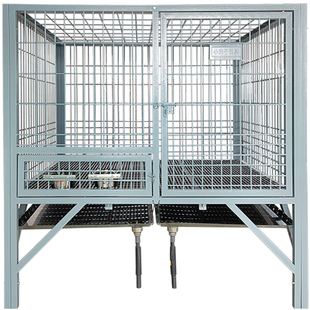 狗笼子大型犬中型犬室外带托盘德牧马犬特大号宠物笼加粗户外狗笼