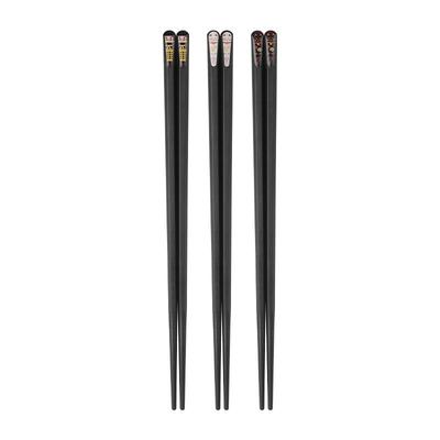 日式合金尖头寿司一双筷子