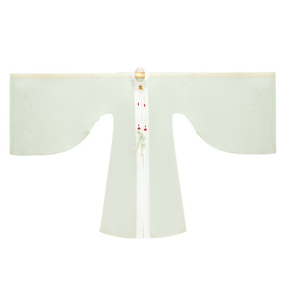 如梦霓裳汉服女对襟立领纱衫襦裙