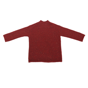 女大童毛衣【新年战袍】青少年2025冬装新款年款保暖套头针织上衣