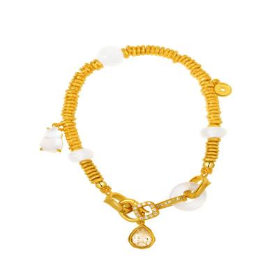 摩邦珠宝财多宝-财神庙款手链 时尚气质轻奢新款节日礼物