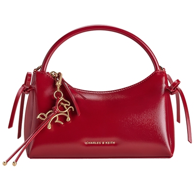 CHARLES&KEITH26春新款CK2-30160255-A新年马年蝴蝶结婚包斜挎包