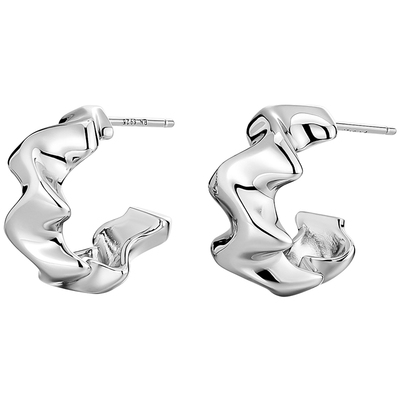 白岚S925简约时尚耳钉女