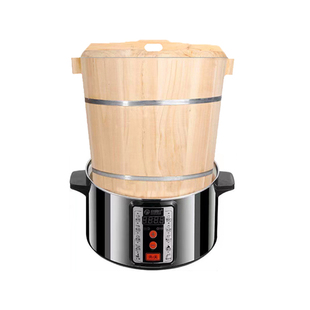 商用蒸饭套装电蒸锅定时蒸饭木桶电蒸笼饭团糯米饭甑子蒸包炉神器