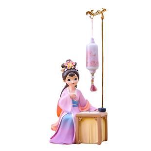 古风浣花曲系列四大美人灯下摆件创意女孩房间工艺品装饰少女礼品