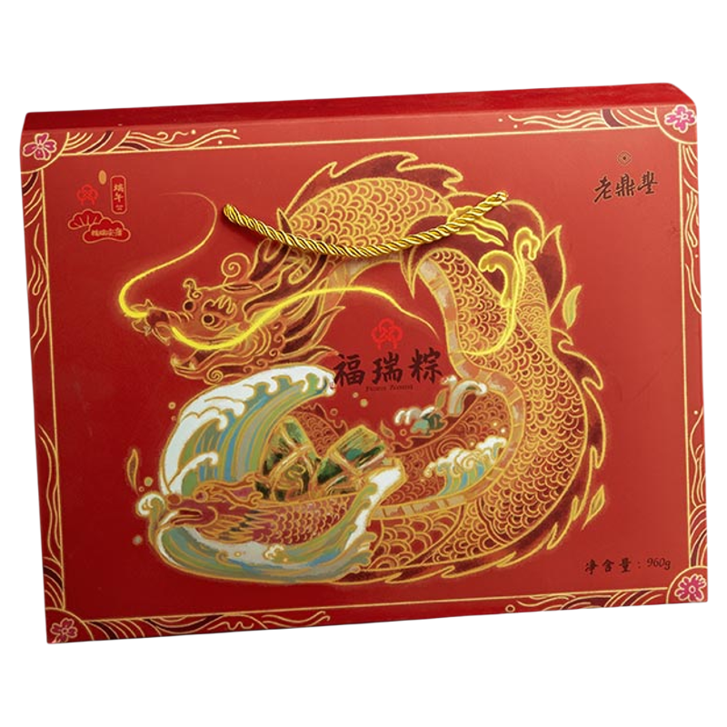 福瑞粽礼盒东北粽子礼盒老鼎丰