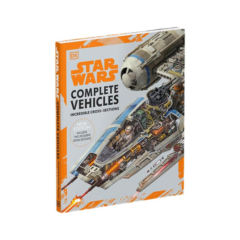 【自营】英文原版 DK Star Wars Complete Vehicles 星球大战战舰大全 DK图解百科 精彩全彩大开本