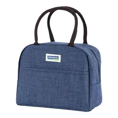 Glasslock保温袋包手提带饭盒便当包男女手拎包便携包新款黑色