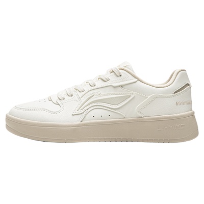 李宁浮舟女小白鞋板鞋休闲运动鞋