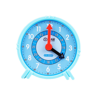 儿童学习认识钟表小学教具钟面时间学具一二年级时钟模型两针联动