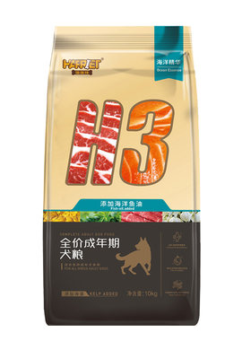 海瑞特全犬种成犬狗粮10kg